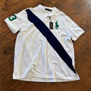 Polo Ralph Lauren Shirt Mens XL Green Big Pony Yacht Club 3 NWTS $150 NEW